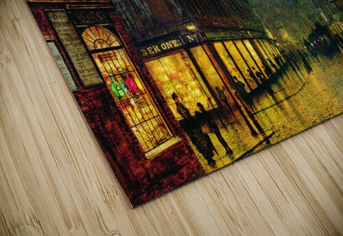 Boar Lane, Leeds John Atkinson Grimshaw puzzle