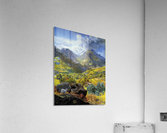 Val d'Aosta 1858 Acrylic Print