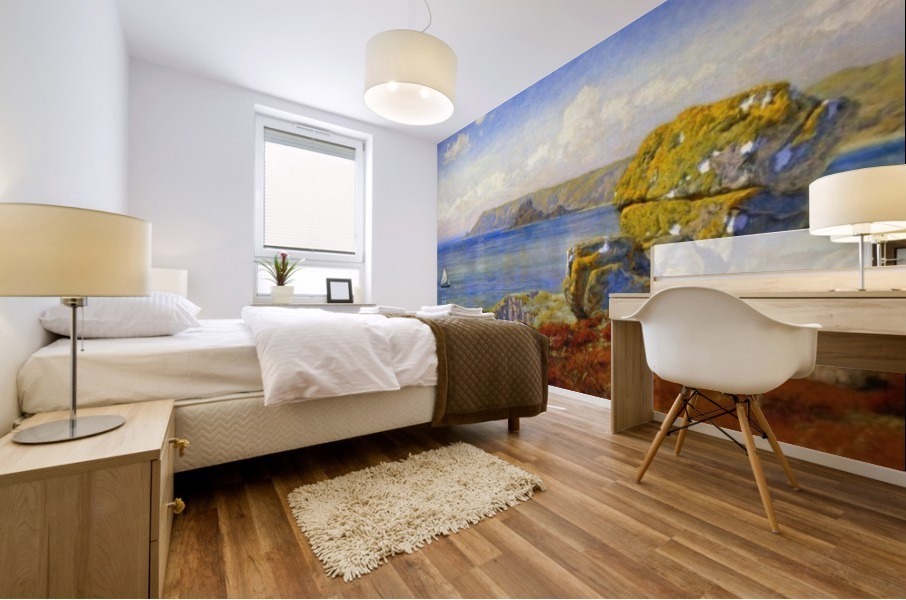 Carthillon Cliffs Mural print