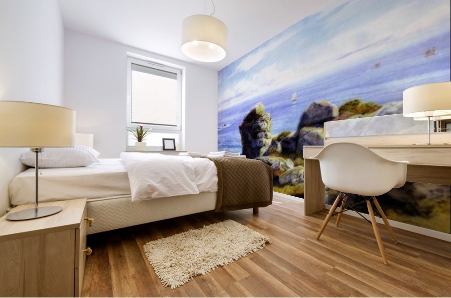 Porth Gwarra Mural print