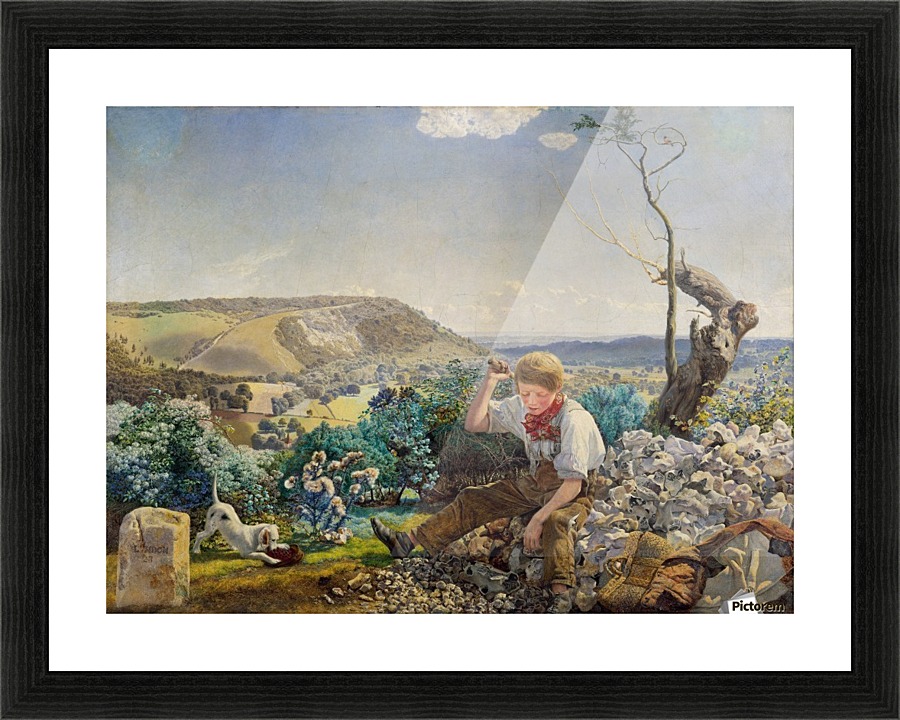 The Stonebreaker Picture Frame print