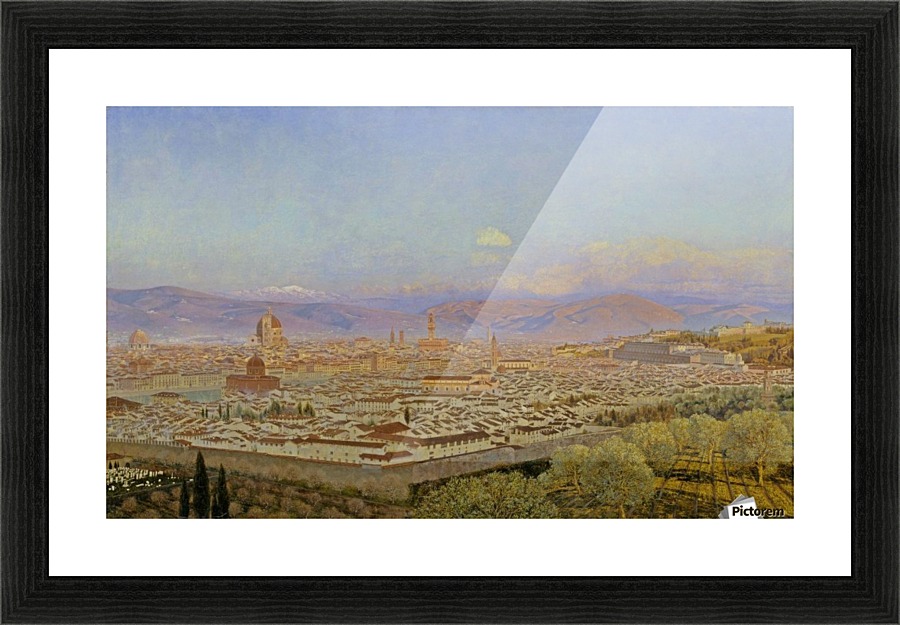 Florence from Bellosguardo Picture Frame print