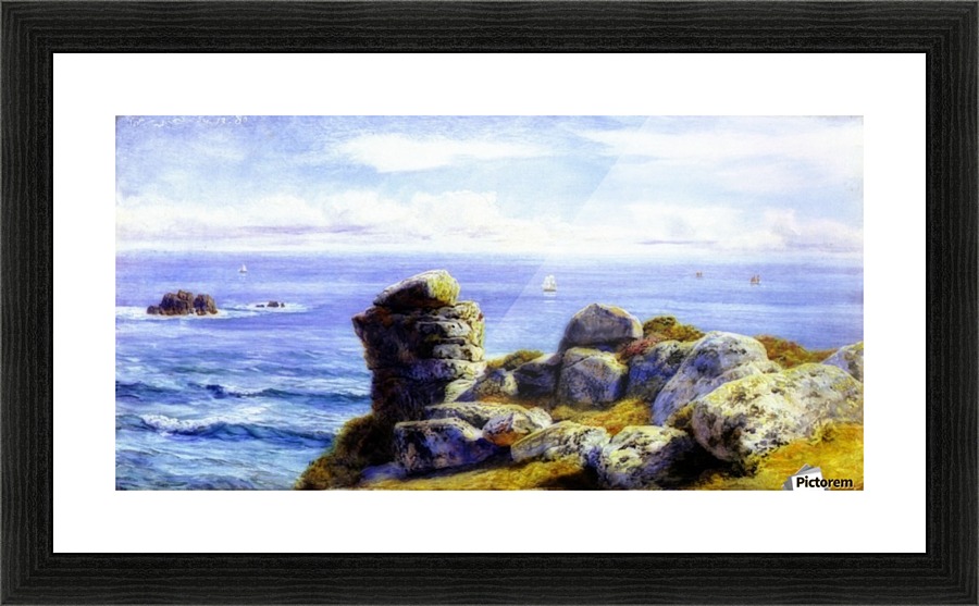 Porth Gwarra Picture Frame print
