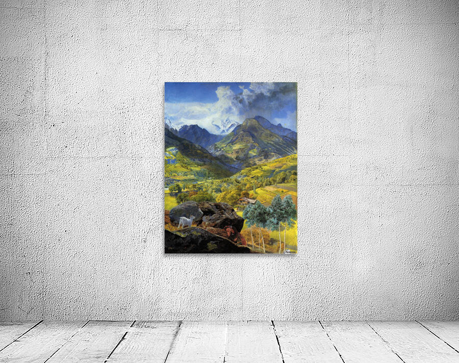 Val d'Aosta 1858 Wall Preview