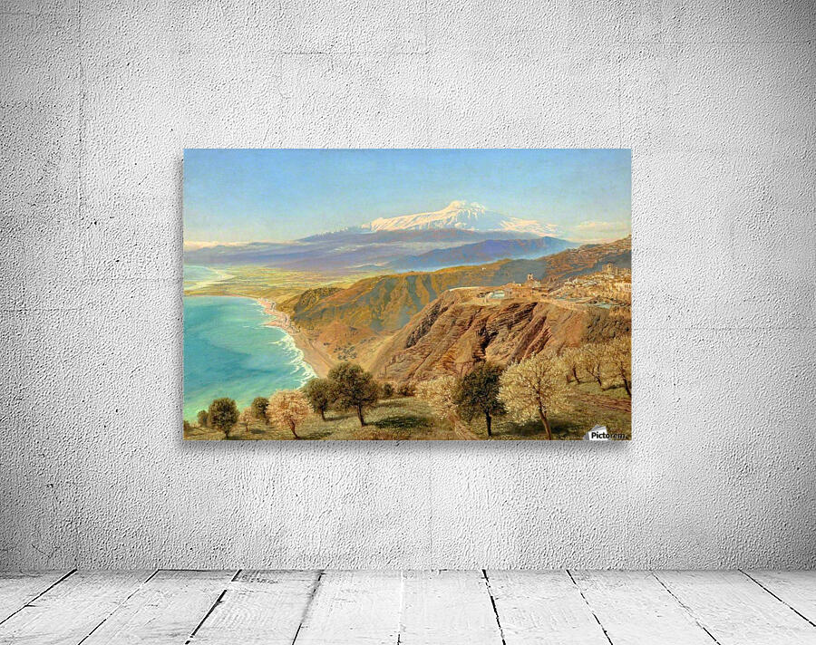 Mount Etna from Taormina Wall Preview