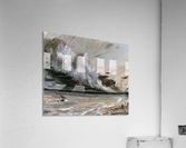 Breaking cloud sun Acrylic Print