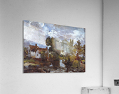 Night Scene with Bridge Acrylic Print