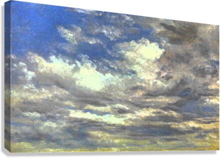 Cloud Study Canvas Print