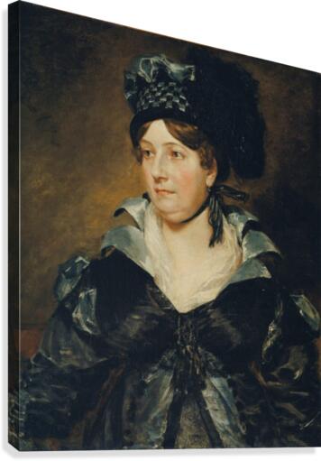 Mrs. James Pulham Canvas Print