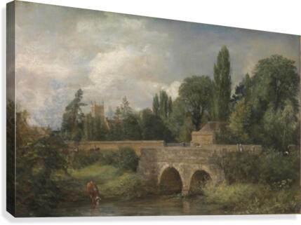 Gillingham Bridge, Dorset Canvas Print