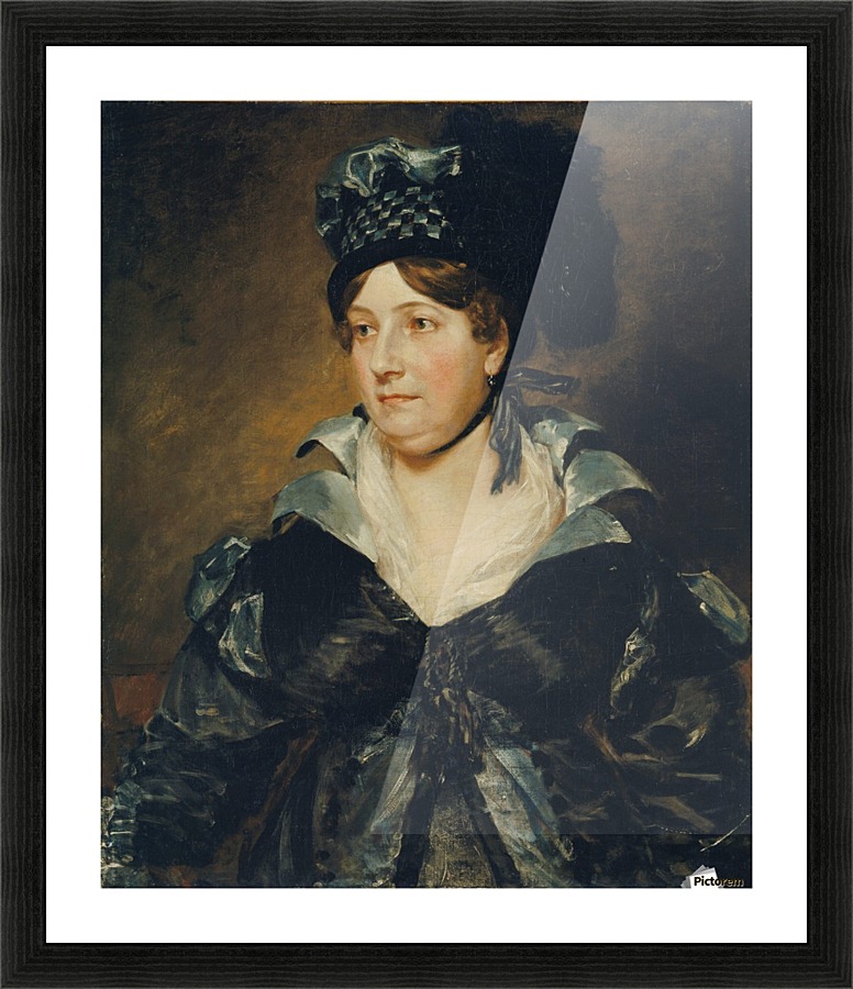 Mrs. James Pulham Picture Frame print