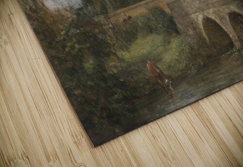 Gillingham Bridge, Dorset John Constable puzzle