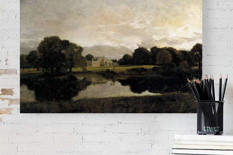 Malvern Hall in Warwickshire by John Constable