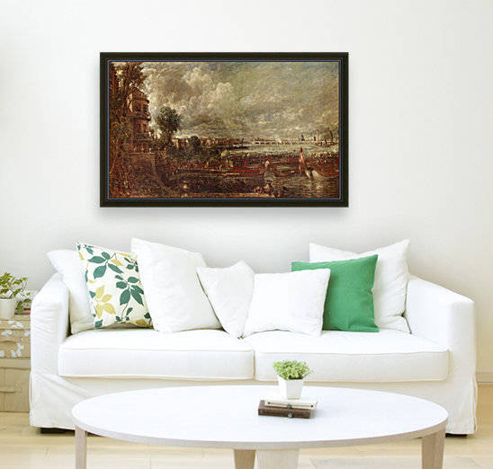 Landscape of a city by John Constable