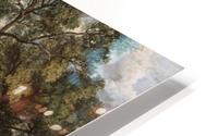 Scene on a Navigable River HD Metal print