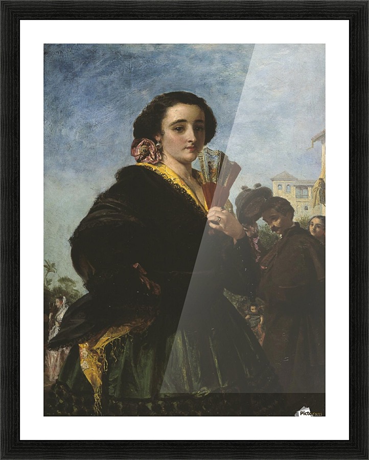 The Promenade Picture Frame print