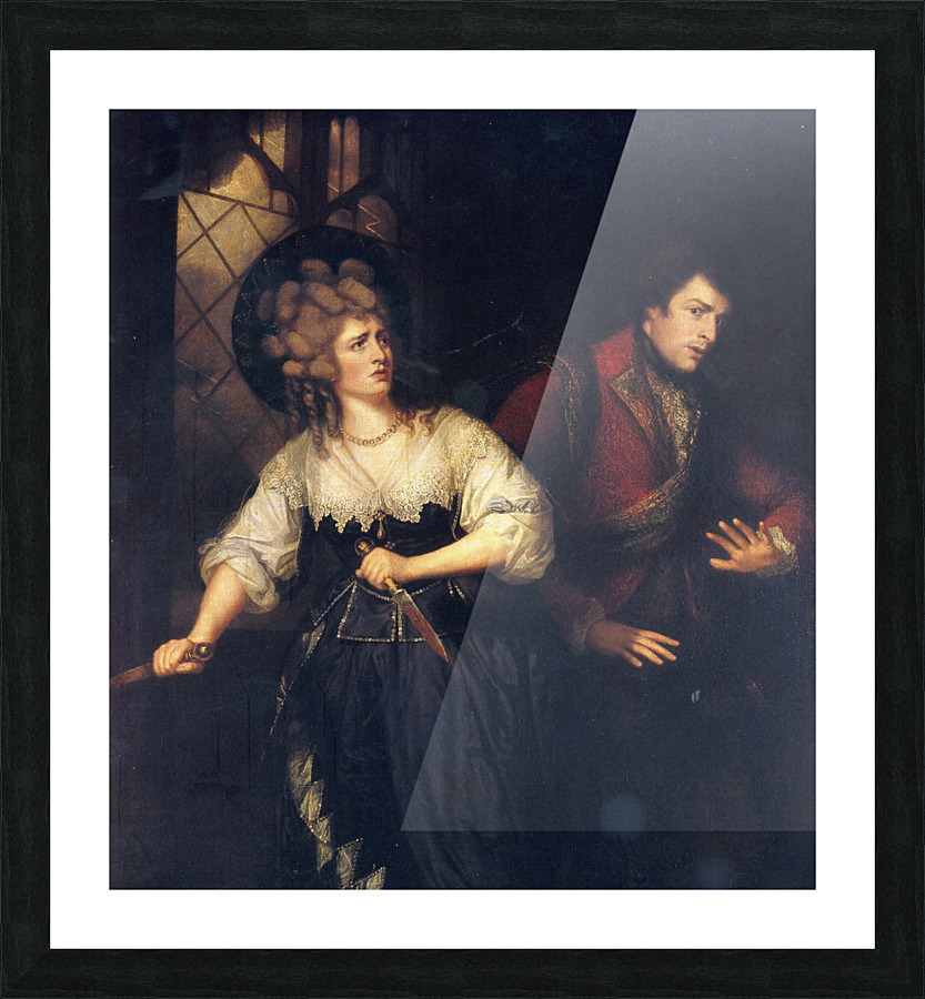 Lady McBeth Picture Frame print