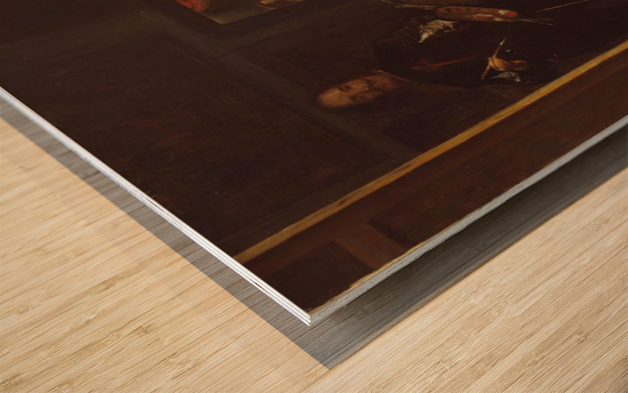 Las Meninas Wood print