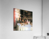 The breakfast table Acrylic Print