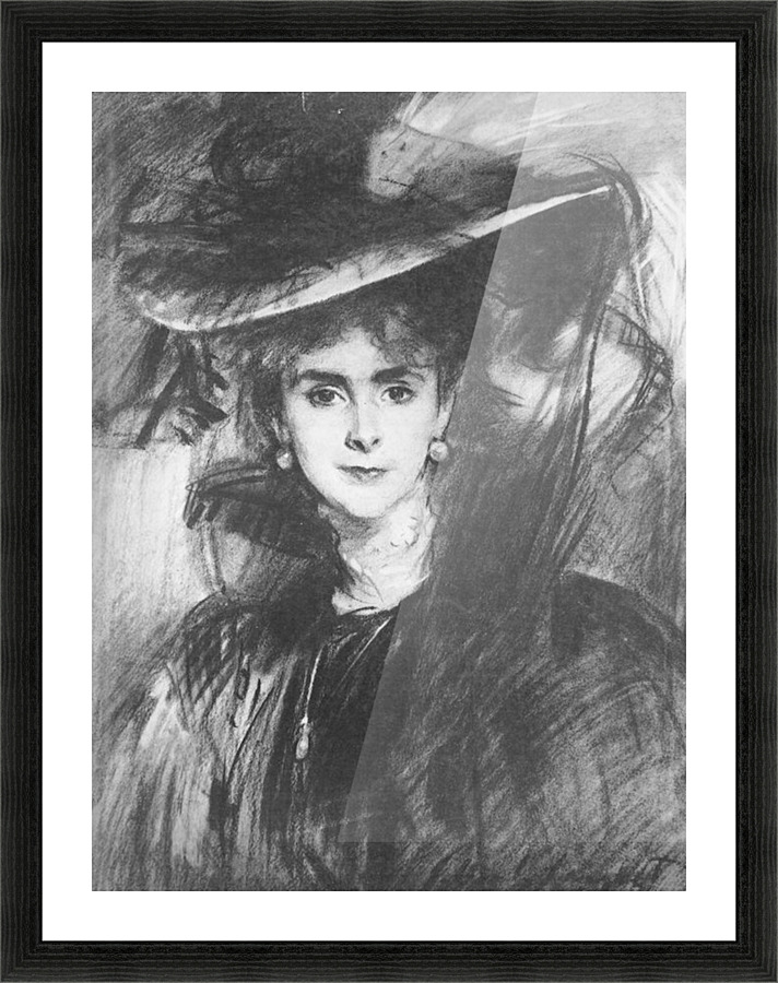 Baroness de Meyer Picture Frame print