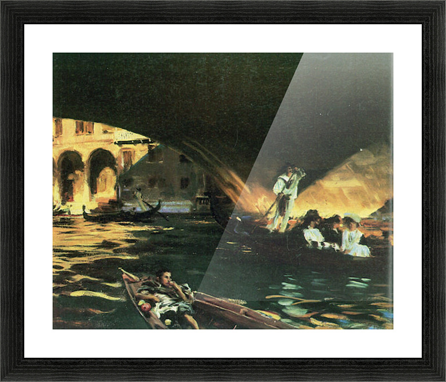 Rialto Picture Frame print
