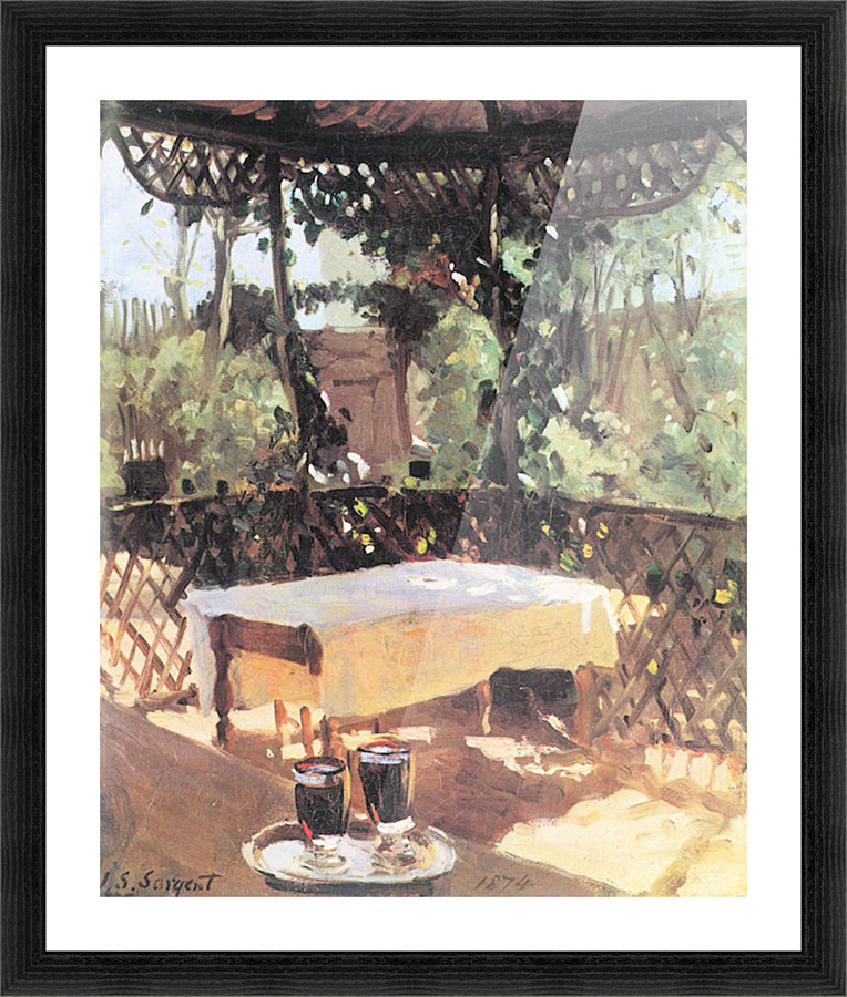 Two wine glasses Picture Frame print