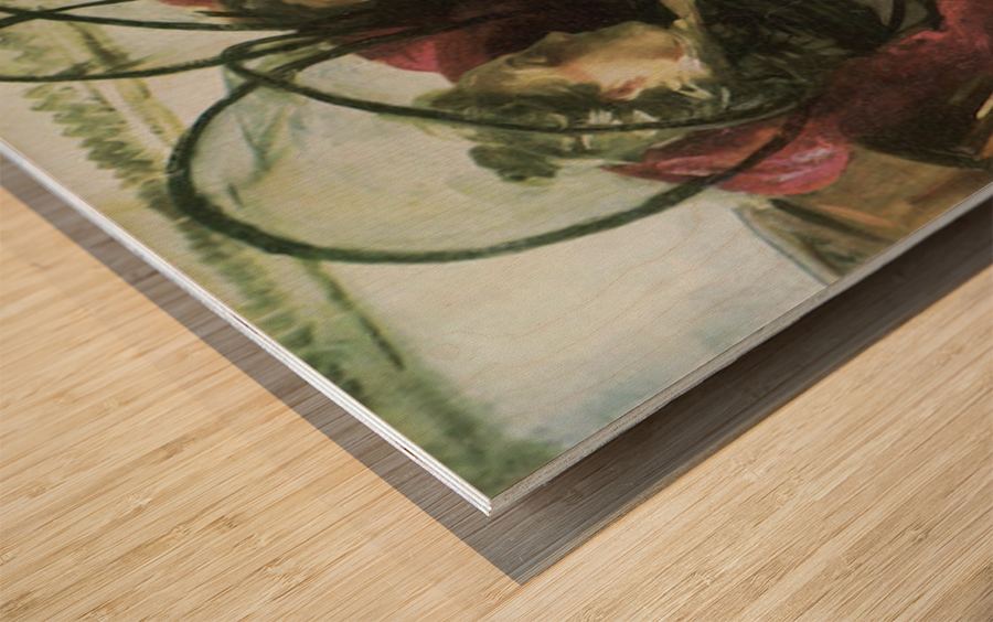 Mosquito nets Wood print