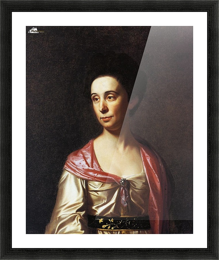 Mrs.Roger Morris Picture Frame print