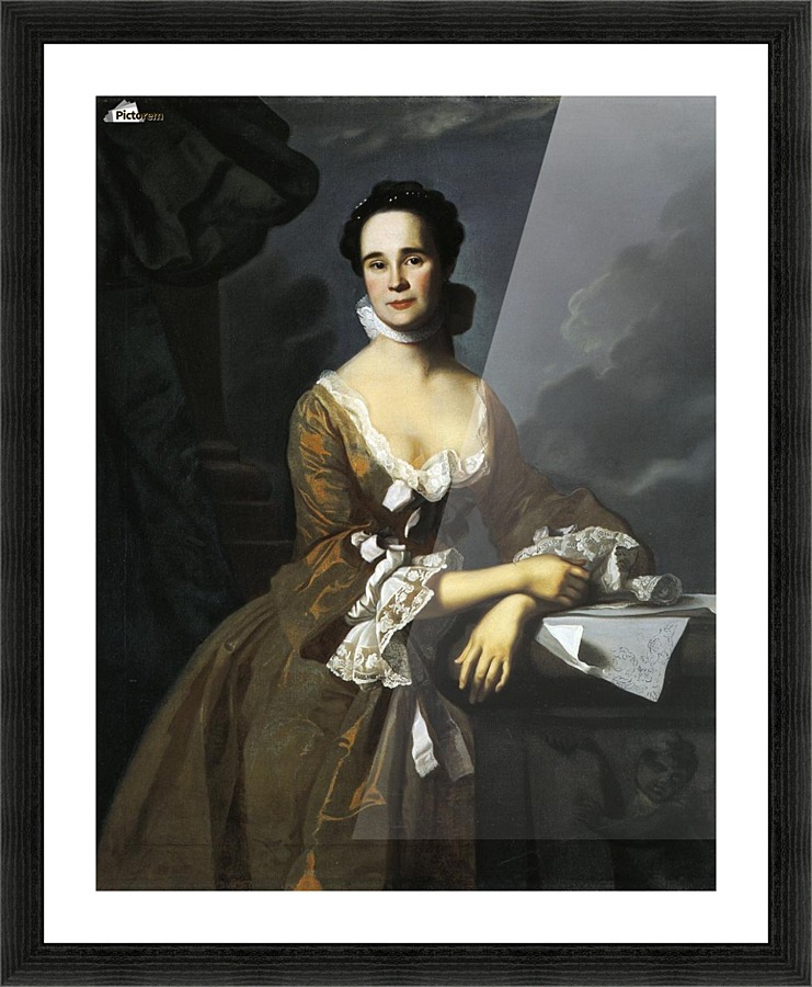 Mrs.Daniel Hubbard Picture Frame print