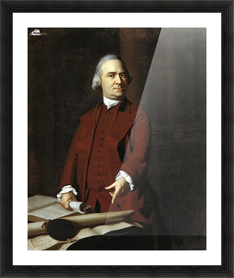 Samuel Adams Picture Frame print