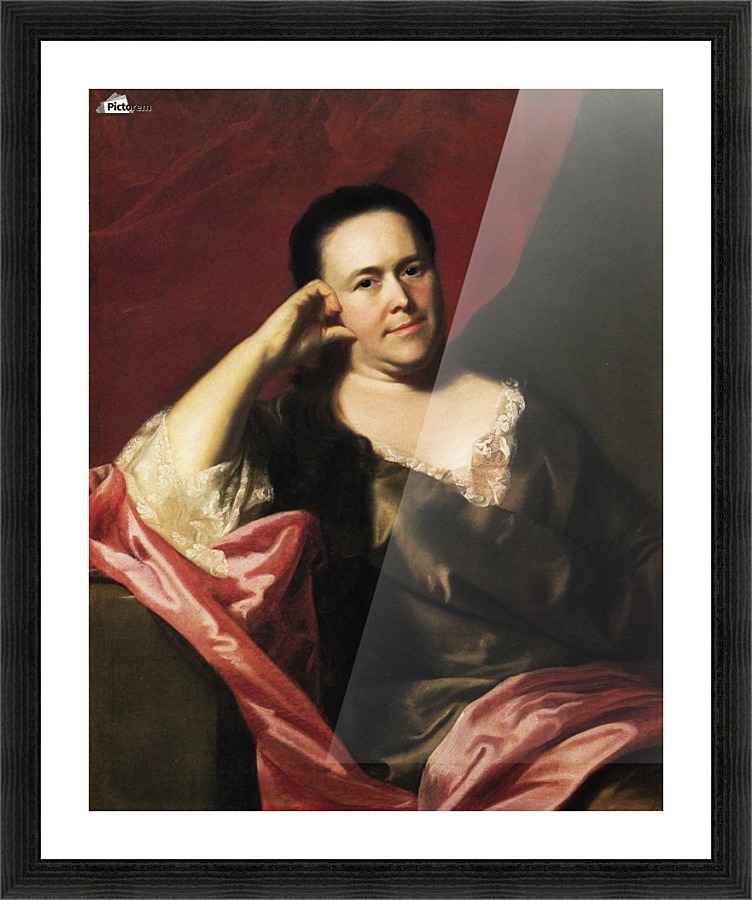 Mrs John Scoally Picture Frame print