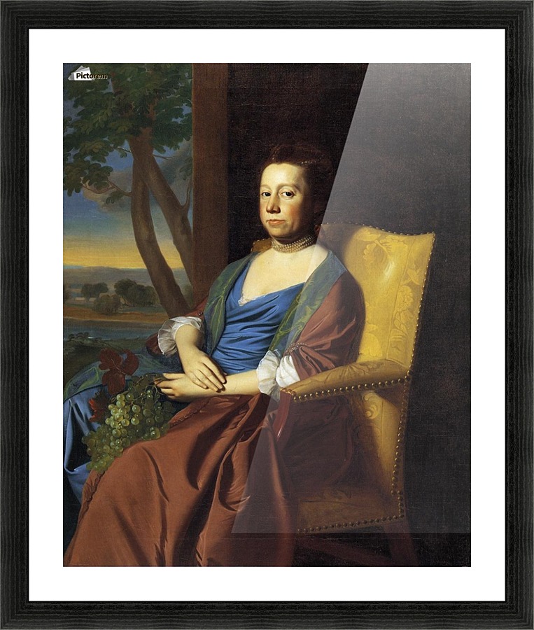 Mrs.Isaac Smith Picture Frame print