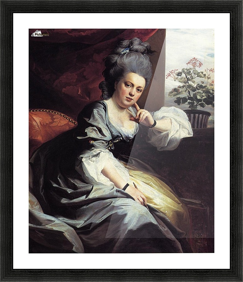 Mrs. Clark Gayton Picture Frame print