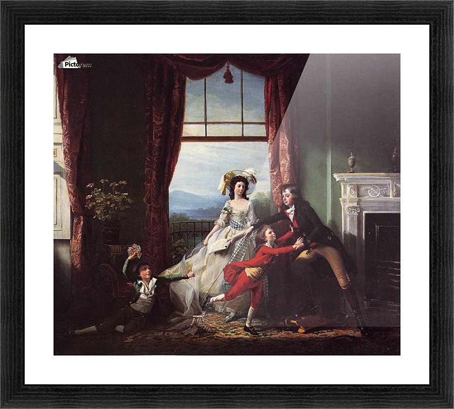 A family Picture Frame print