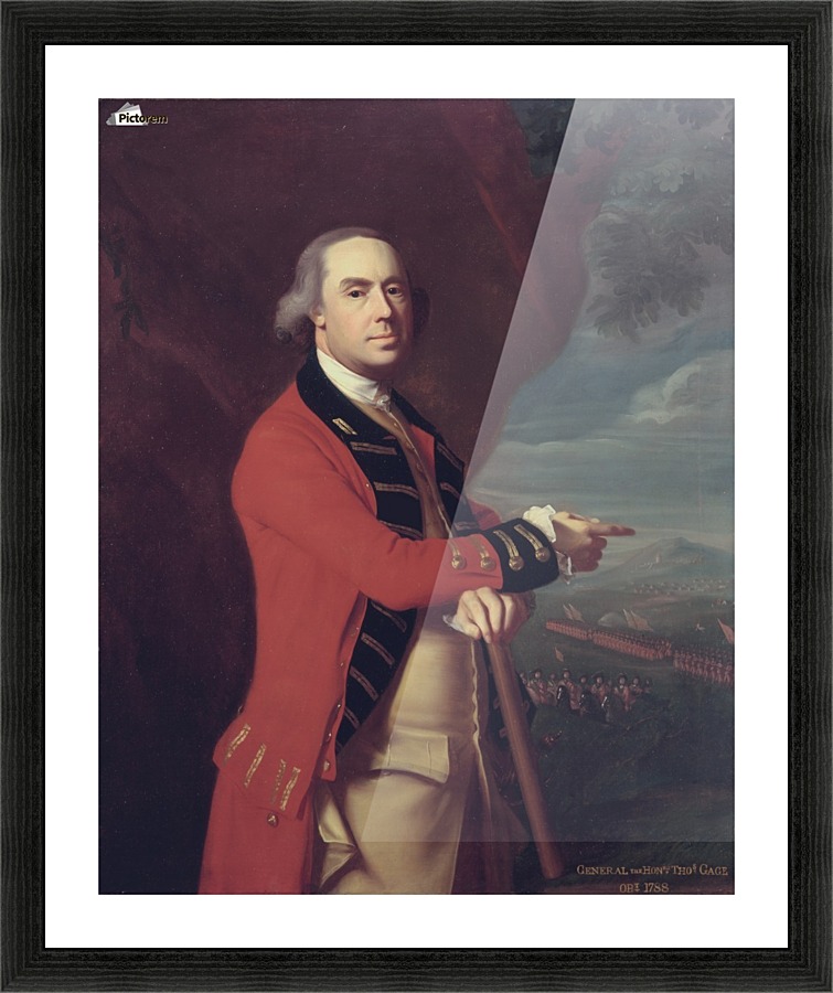 Thomas Gage Picture Frame print