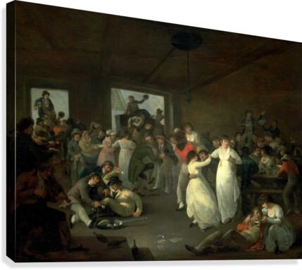 Sailors Carousing Canvas Print