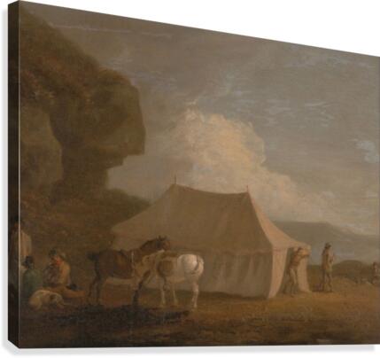 The Shooting Party Canvas Print