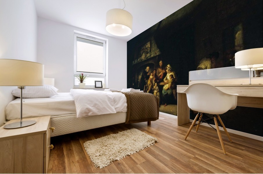 A Married Sailor's Return Mural print