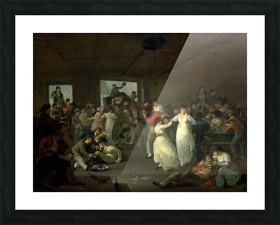 Sailors Carousing Picture Frame print