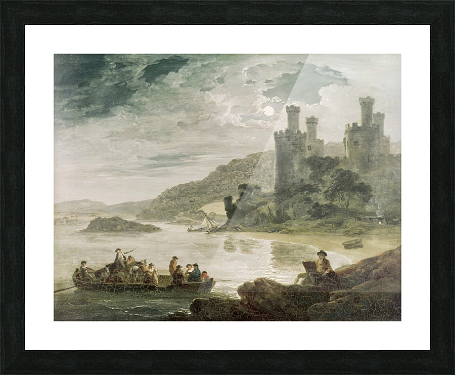 Conway Castle Picture Frame print