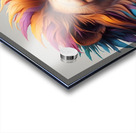 Digital lion  Acrylic print