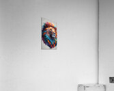 Digital lion  Acrylic Print