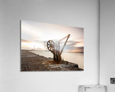 Poolbeg Crane Sunset Dublin Acrylic Print