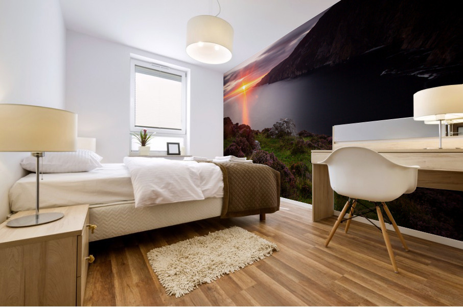 Slieve League Sunset Mural print