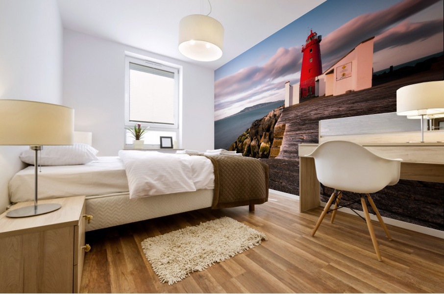 Poolbeg Lighthouse Dublin Mural print