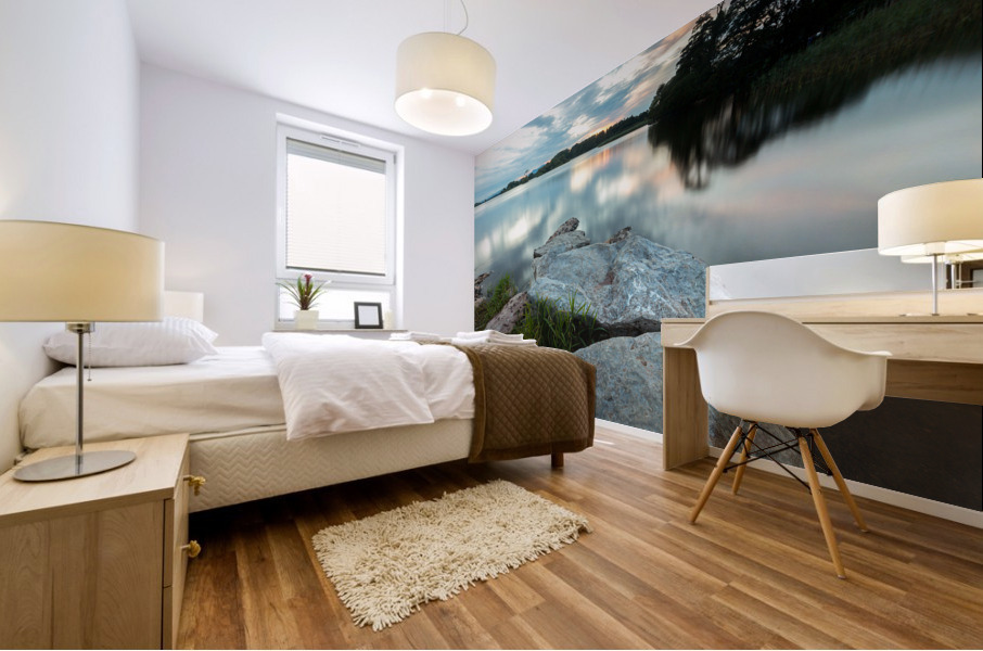 Killarney Lakes Sunset Mural print