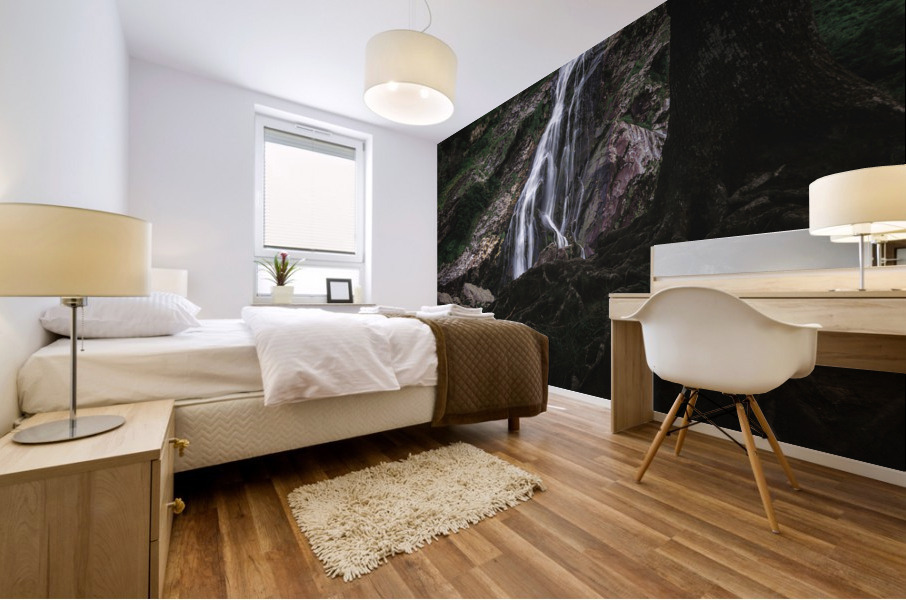 Powerscourt Waterfall Mural print