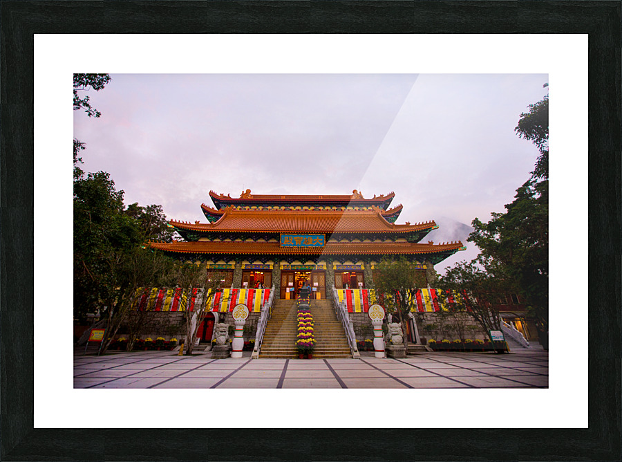 Temple  Picture Frame print