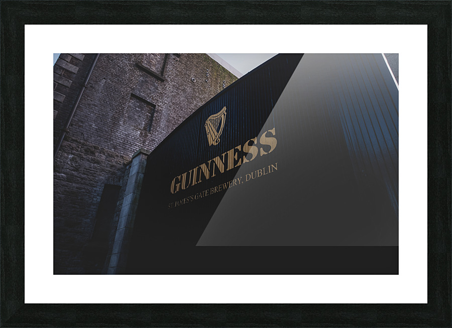 Guinness Wide Angle Picture Frame print