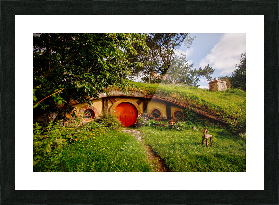Hobbiton  Picture Frame print